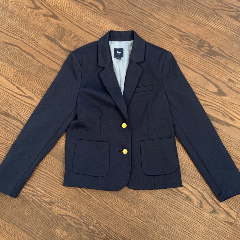 Gap Navy Schoolboy Blazer